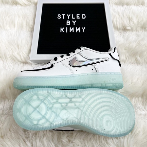 NIKE AIR FORCE 1 Sneakers Shoes AF1 New Shoe - Picture 3 of 5